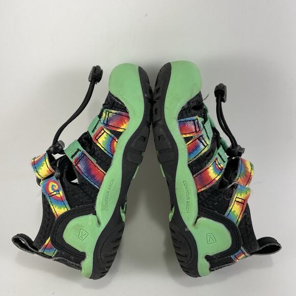 Keen Newport H2 Active Sandals Toddler Size 9 Closed Toe Fisherman Tie Dye - Picture 7 of 9
